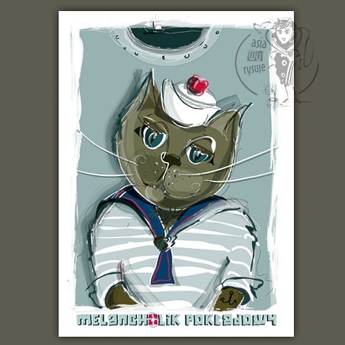 Melancholik pokładowy  MRS WUDRAWS