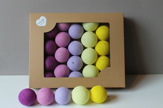 Cotton Balls Krokusove 35 szt. MIA home