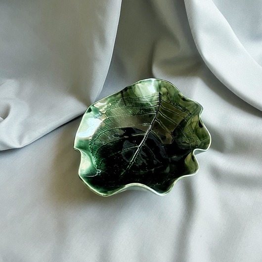patery i talerze Talerz ceramiczny Hortensja