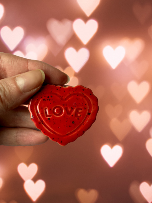 magnesy Magnes z napisem LOVE
