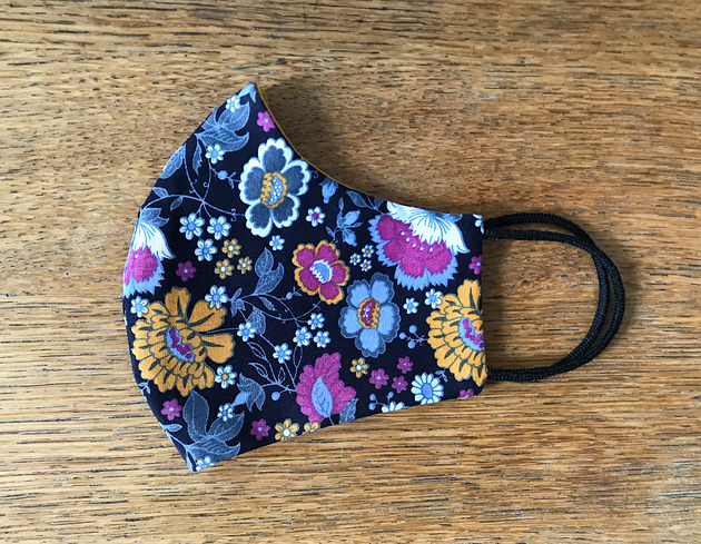 Bawełniana maseczka ochronna Nessy Patchwork