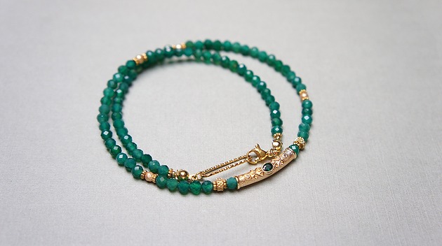 chokery Green onyx vol. 3 /choker/ 02.03.25 naszyjnik - Szlachetna kolekcja