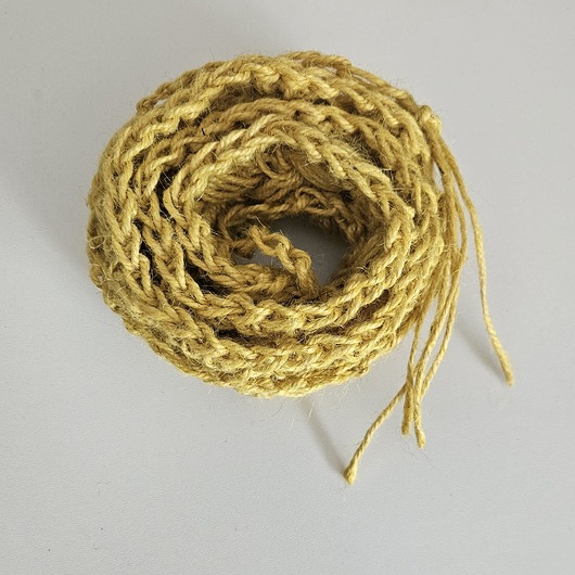 paski damskie Pasek ze sznurka konopnego 80cm