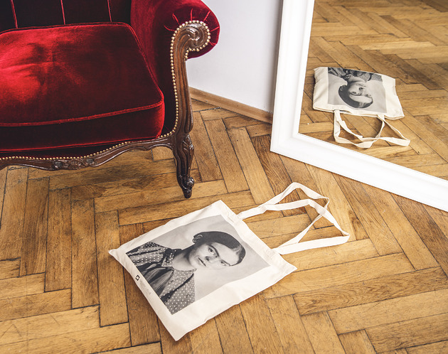 torby na ramię Eko torba z nadrukiem - Frida Kahlo