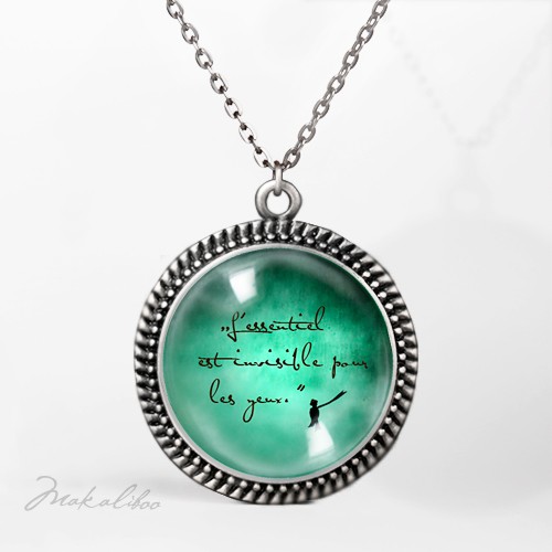 Mały Książę -  medalion silver (FR) Makaliboo