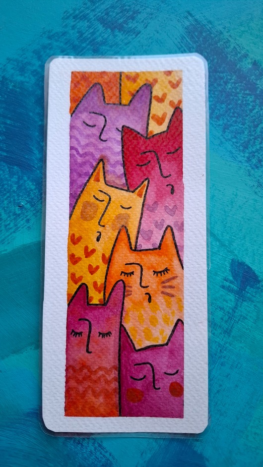 zakładki do książek Zakładka do książki Kotki