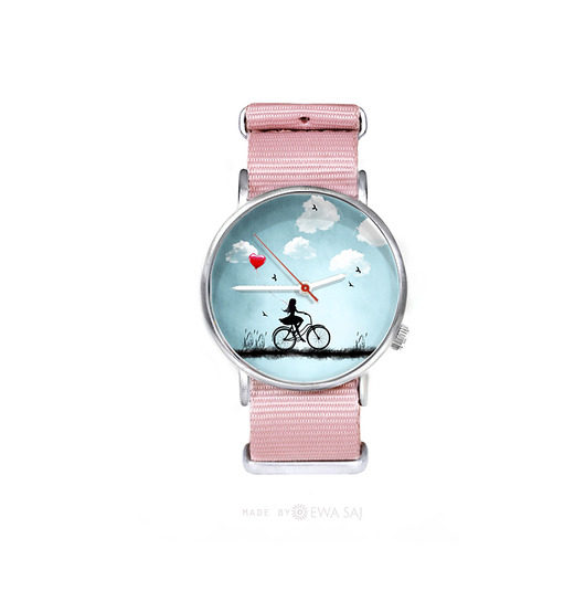 zegarki damskie Star Girl Love Rower - zegarek + opakowanie