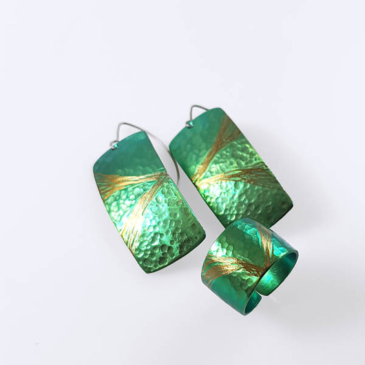 bransoletki - inne Tytanowa komplet