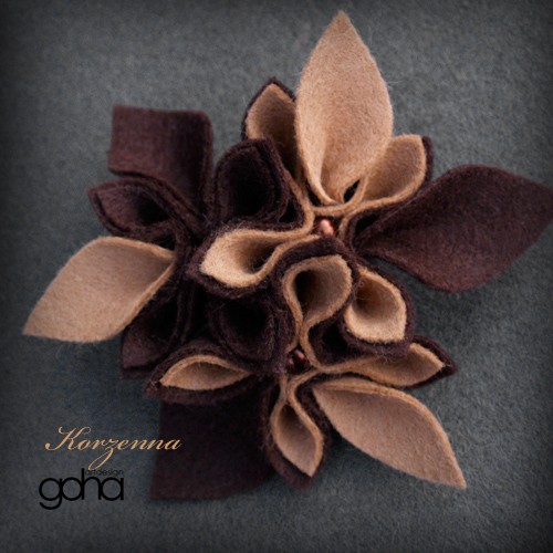 Korzenna - Biżuteria Autorska FlowerFelt Design