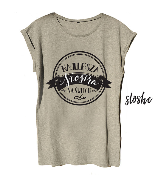 Najlepsza siostra na świecie, t-shirt Sowia Aleja