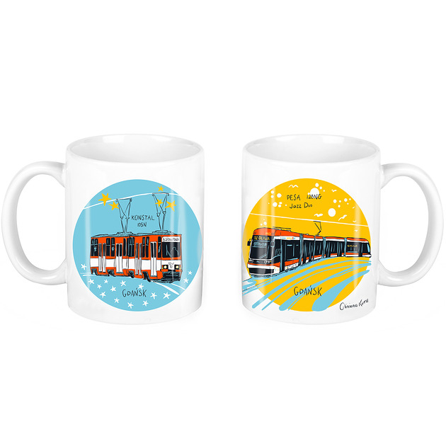 kubki Kubek Gdańsk Tramwaje