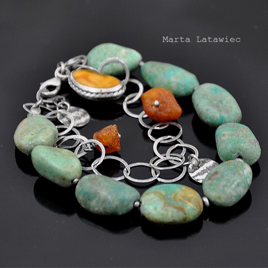 Antique green Marta Latawiec