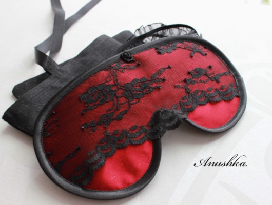 Red and Lace.. ANUSHKA