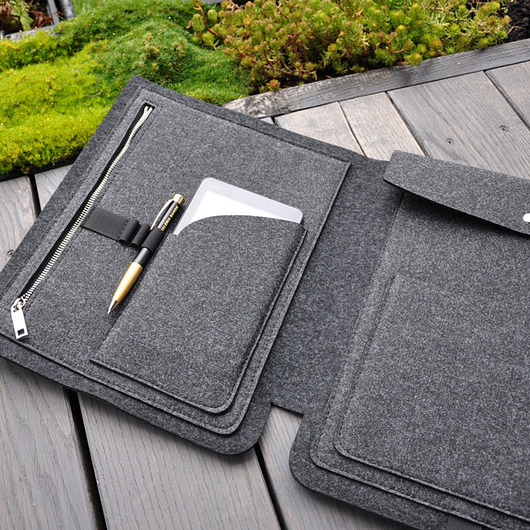 FILCOWY ORGANIZER A4 - GRAFITOWY - NA DOKUMENTY Beltrani