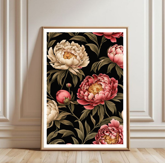 plakaty PLAKAT dekoracyjny , William Morris, kwiaty