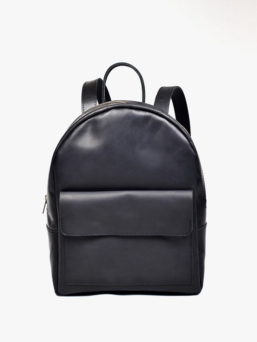 Plecak Skórzany Lezerton P04 Deep Black Lezerton