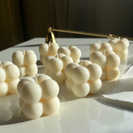 dodatki ślubne Świeca mini bubble