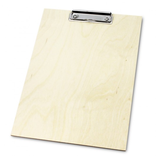 Drewniany clipboard A4 (lakierowany) Graweromat