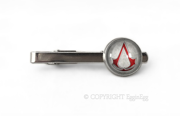 spinki do mankietów Assassin creed - spinka do krawata - 0268