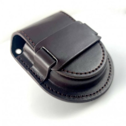 zegarki męskie SKÓRZANA Sakiewka na zegarek - Szlufka (Brown)