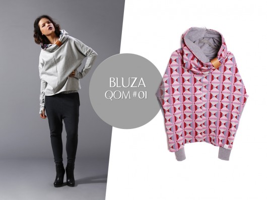 Nubee - Bluza QOM#01 - Komin prosty Nubee