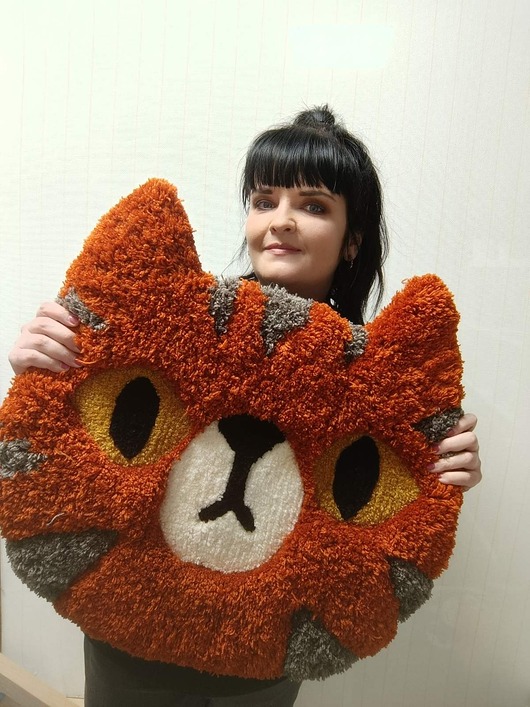 dywany Mięciutki dywan kotek, długowłosy