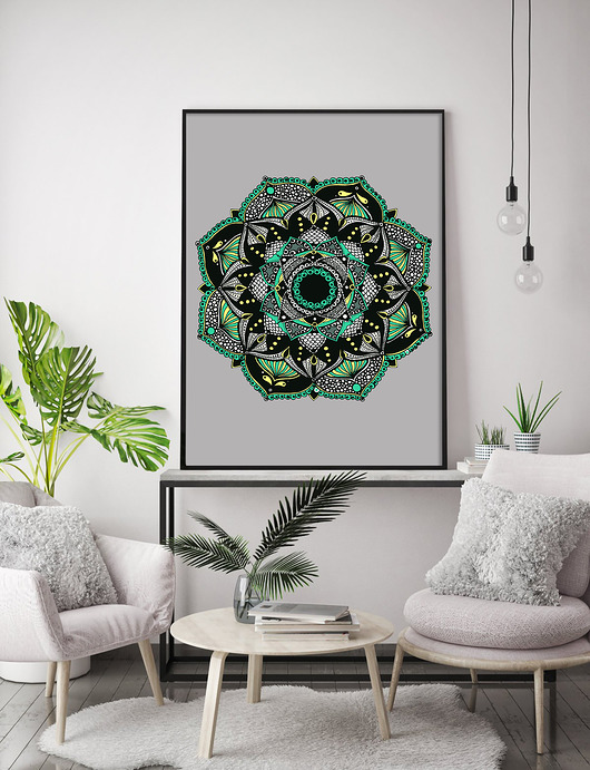 grafiki i ilustracje Mandala