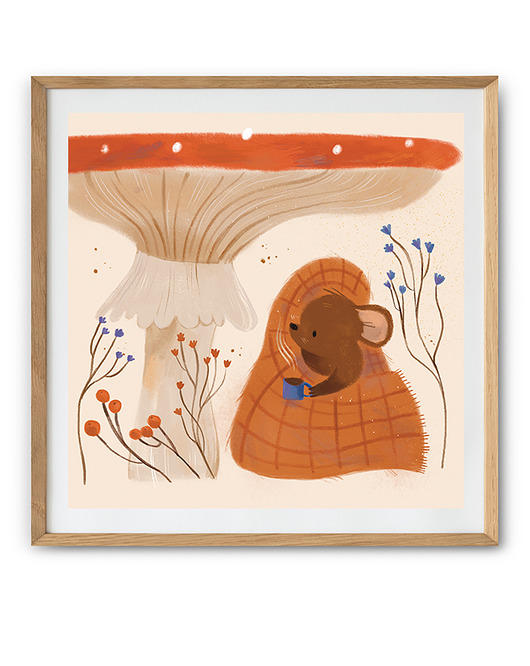 grafiki i ilustracje Kocyk