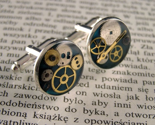 Mechaniczne spinki 132 Zegarynki