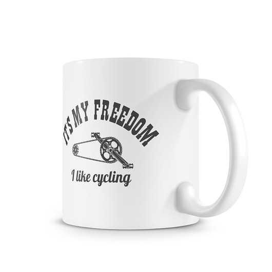 kubki Kubek. It's my freedom. I like cycling