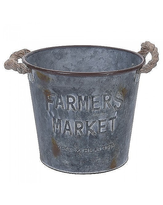 Kwietnik Osłonka Metalowa Market MIA home