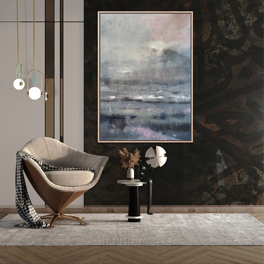 obrazy "Chłodny poranek" - reprodukcja obrazu