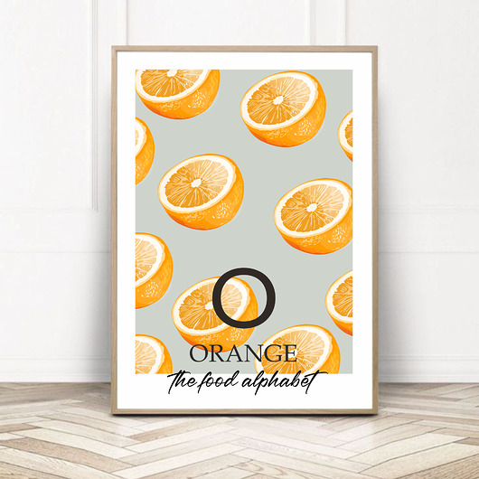 plakaty Plakat  Pomarańcza