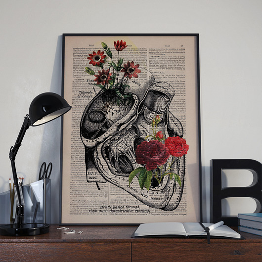 Plakat Anatomy 50 x 70  Dekoracje PATKA Patrycja Kita