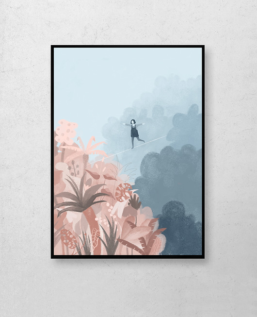 plakaty Plakat Równowaga
