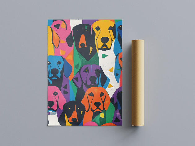 plakaty Plakat - doggy