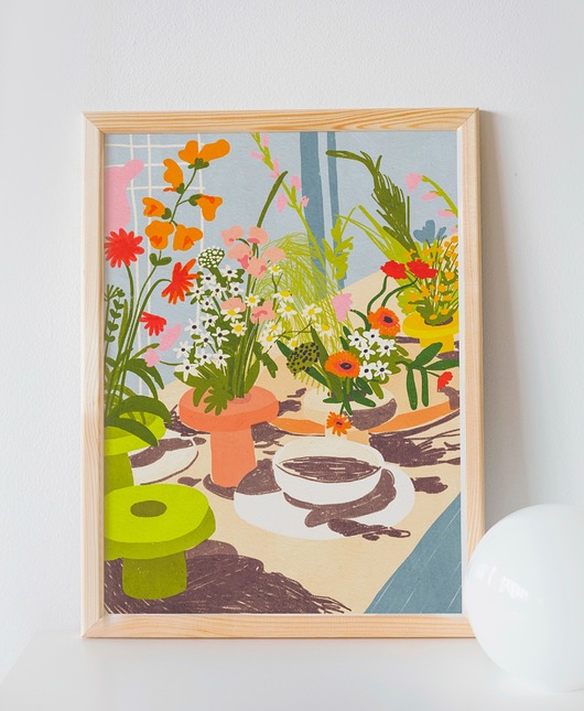 plakaty Plakat "Kwiaty" A3 30x42