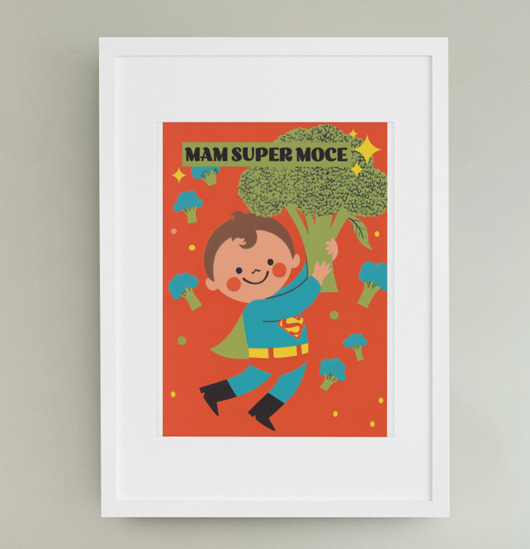 plakaty Plakat  mam super moce