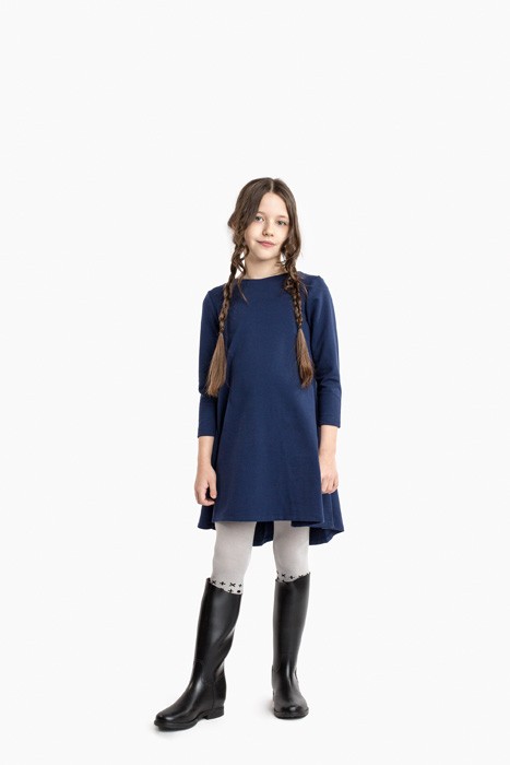 SwingKid DRESS - granat Kółko Krzyżyk