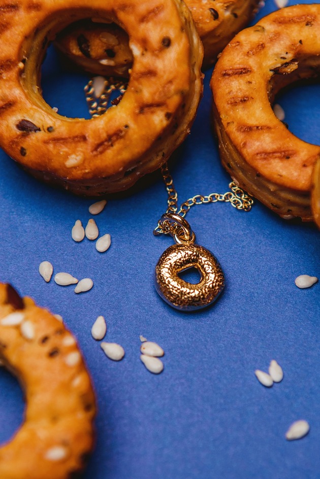 złote naszyjniki Naszyjnik Bajgiel