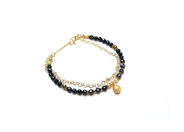 bransoletki z kamieni naturalnych Szafiry  vol. 9 - bransoletka - Szlachetna kolekcja /22.07.24/