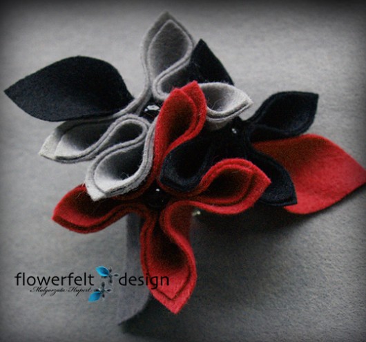 CzarnySzaryCze... FlowerFelt Design