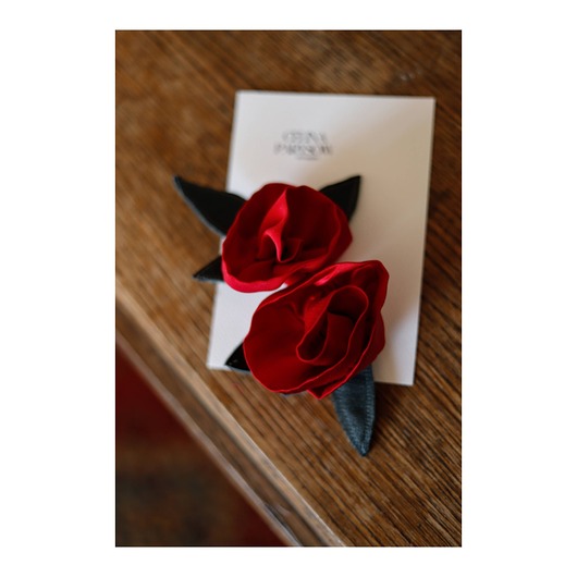 broszki Jedwabne broszki