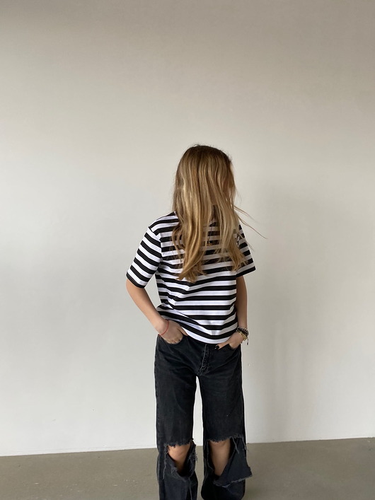 t-shirt damskie T-SHIRT Classic Stripe