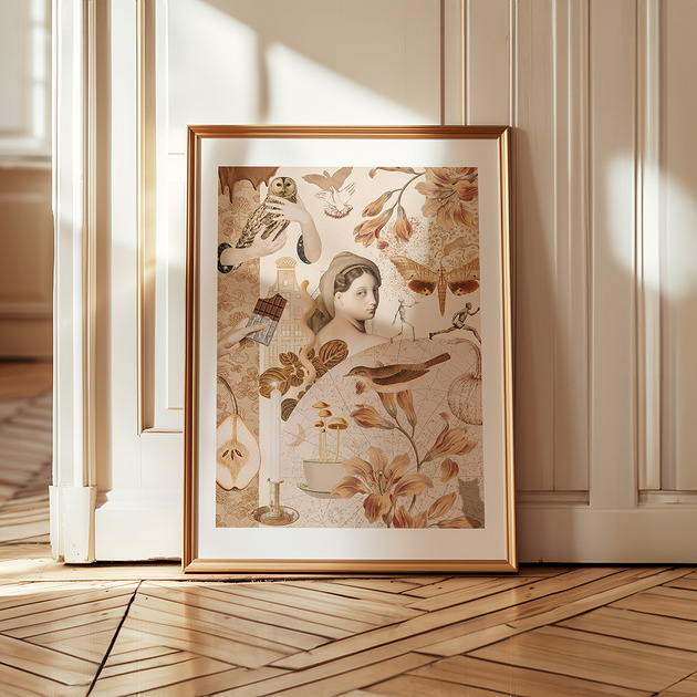 grafiki i ilustracje Plakat cinnamon chocolate  A3
