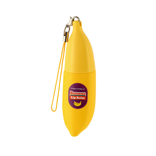 do twarzy - inne Tony Moly - Banana Lip Balm (nawilżający balsam do ust)