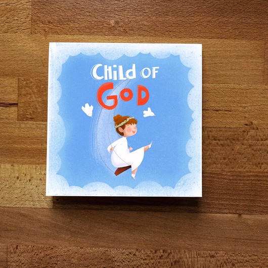 kartki na komunię Kartka Komunijna Child of God