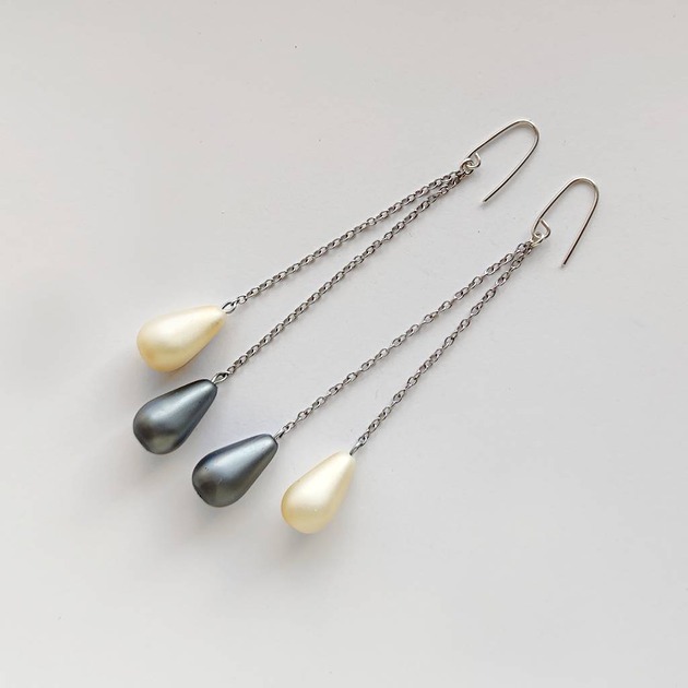 kolczyki z kamieniami Kolczyki OKRĄG