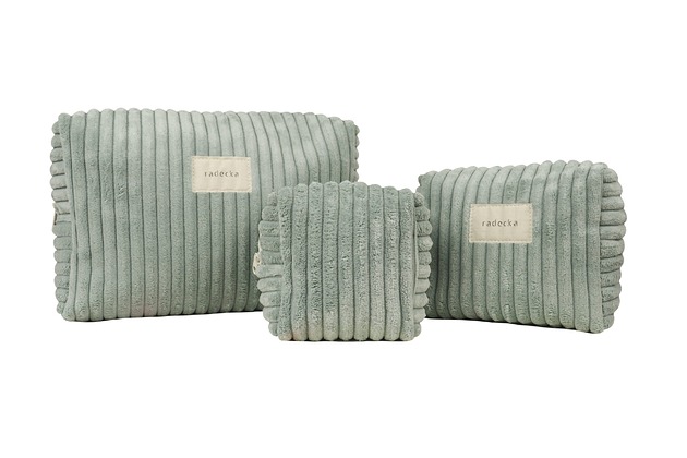 kosmetyczki Kosmetyczka  kolor miętowy  (made in Poland)