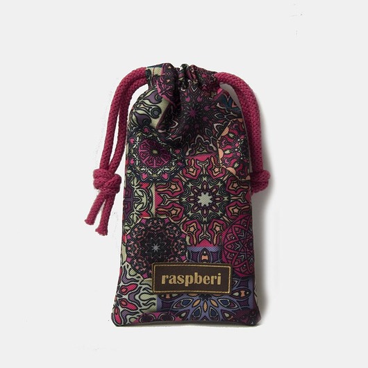 Etui na okulary azulejo raspberi